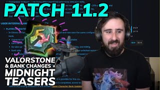 Bank Updates, Valorstone Changes, Midnight Teasers, and more! WoW Patch 11.2 News Update