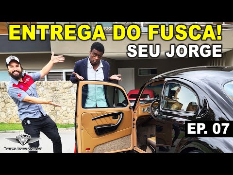 Veja a REAÇÃO do SEU JORGE ao receber o FUSCA mais aguardado: BLACK SERVICE! ??? Emocionante! Ep.08