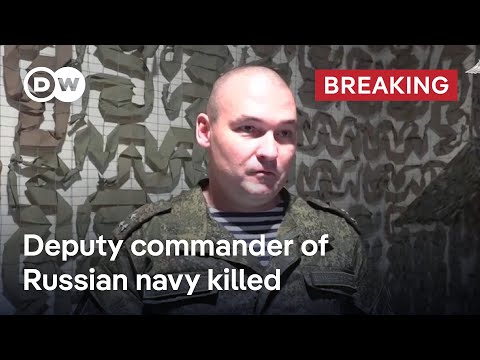 YouTube video thumbnail: Russia Confirms Killing of General Mikhail Gudkov, Deputy Head of the Navy, in Ukrainian Airstrike