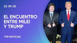 Cumbre en Nueva York: Trump respaldó a Milei