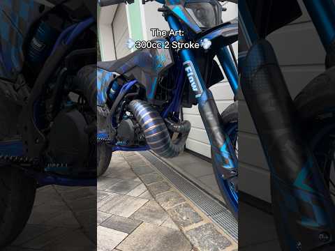 Für YouTube taugts!🦶🏼 #700cc #2stroke #build #supermotard