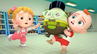 Humpty Dumpty In The Supermarket | Humpty Dumpty Song | Boo Kids Song