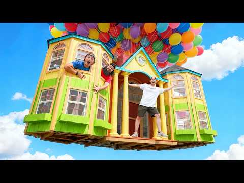 How Many Balloons To Make My House Fly?