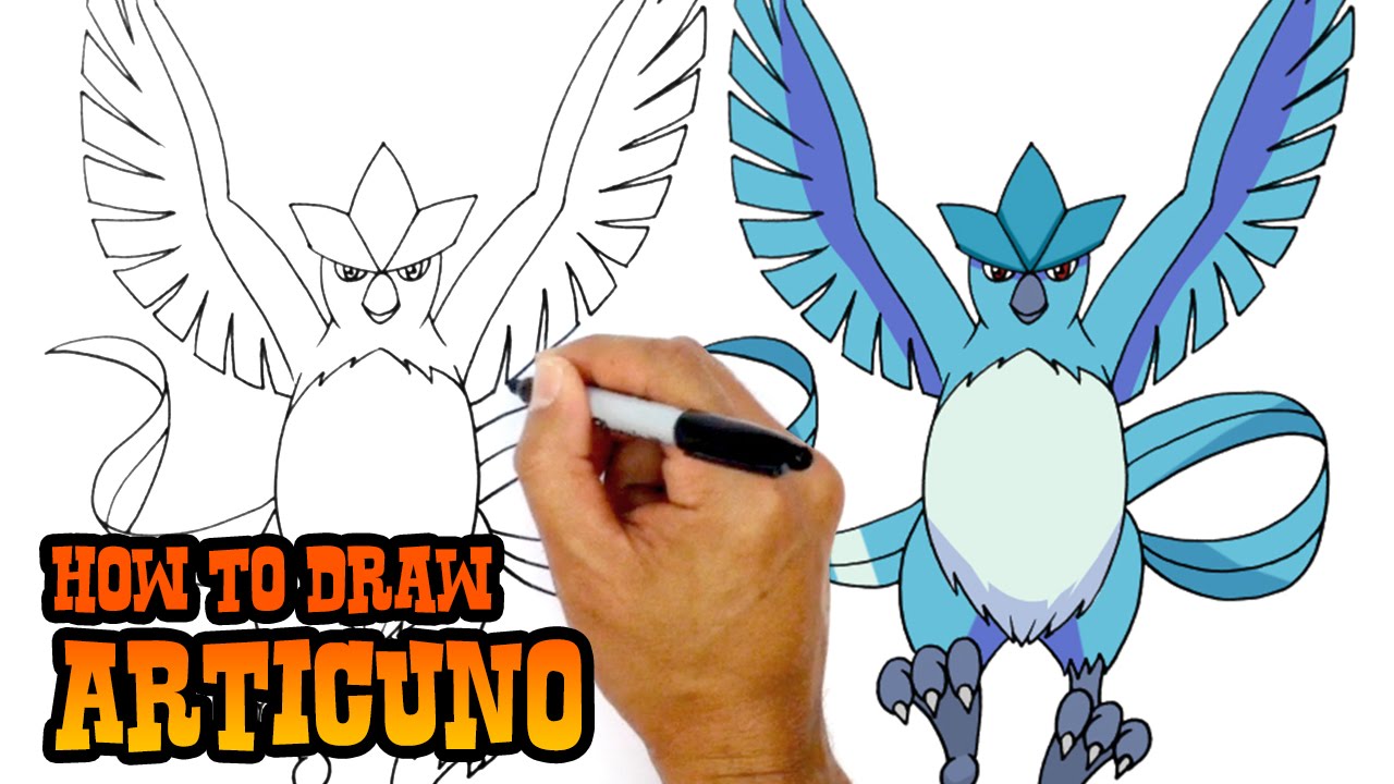 How to Draw Articuno - Pokemon