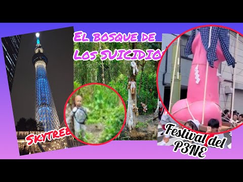 festival de P3NE🥴,el bosque de los suicidios🫣 y tokio SKYTREE😱