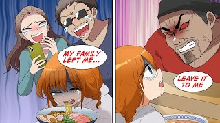[Manga Dub] My family left me behind with 10 cents… then I met a ramen chef ex-yakuza