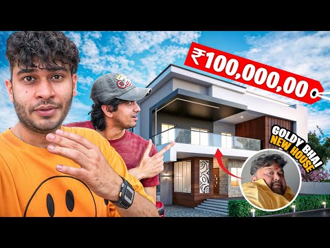 WE WENT TO VISIT GOLDY BHAI’S NEW BUNGALOW 😲🤯