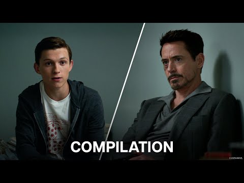 Tony Stark & Peter Parker, and More MCU Mentorship Moments | Compilation