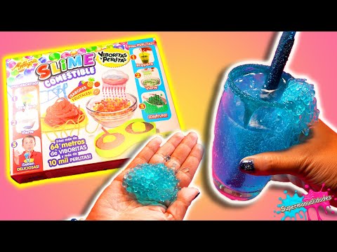 Fabrica de bebidas de Mi Alegría (Slime comestible) - Supermanualidades