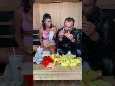 Yummy sauna: How much Mcdonalds can we eat?