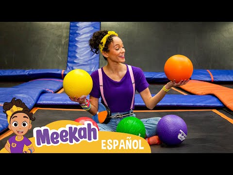 Saltando con Alegría 💜¡Hola Meekah!💜Amigos de Blippi | Videos educativos