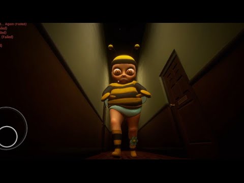 The Baby in Yellow Dark Whispers - All Hats in Exit Chase Scene (New Update)