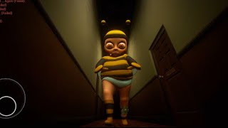 The Baby in Yellow Dark Whispers - All Hats in Exit Chase Scene (New Update)