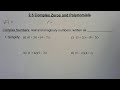 Exploring Complex Zeros in Polynomials