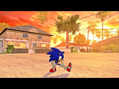 GTA SA Map Update in Sonic Unleashed PC Mod (WIP)