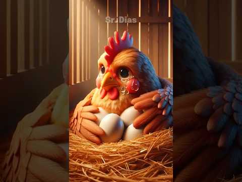 La Gallinita que Salvó a sus Bebés. 🐔