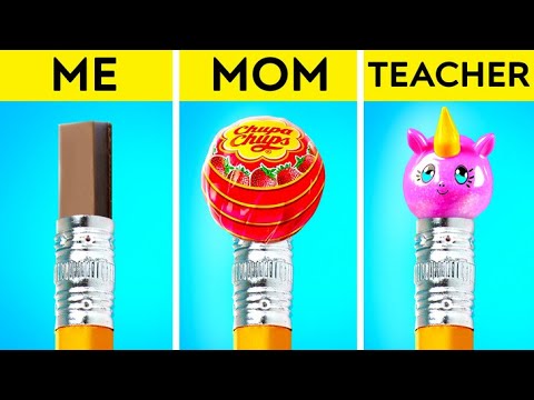FANTASTIC SCHOOL HACKS | Art and Creative Tricks by 123 GO! Series