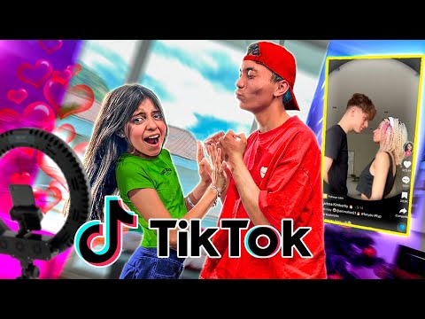 IMITANDO los TIKTOKS más VIRALES con MI CRUSH