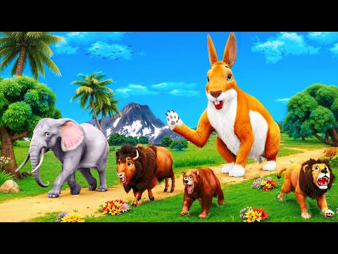 Giant Rabbit’s Wild Animal Attack Ends with a Comedy Twist!