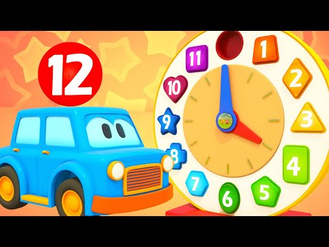 Car cartoon for kids & full episodes cartoon compilation - Learn numbers with street vehicles.