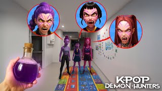 ORDERING EVIL POTION & USING IT ON KPOP DEMON HUNTERS IN REAL LIFE! (RUMI TURNED DEMON)