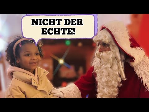 MALYAH TRIFFT DEN WEIHNACHTSMANN 🎅