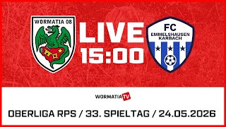 Oberliga Re-Live: Wormatia Worms vs FC Emmelshausen-Karbach 4:3