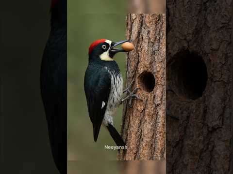 Why do these Birds Make Holes in Trees 😱