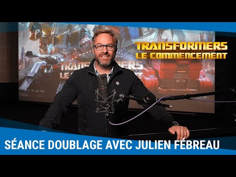 Transformers Le Commencement : Les coulisses du doublage avec Julien Fébreau