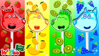 مممم! 🍭 Wolfoo يصنع الحلوى بنفسه للأطفال - وقت لعب ممتع ومضحك للأطفال @wolfooinarabic