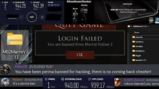 Mortal Online 2 - Hacks, Macros and Bans [ Free Razer/Slasher ] [ Compilation ]
