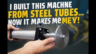 I Built This Machine from Steel Tubes… Now It Makes Me MONEY