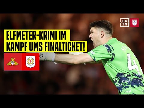 Zitterpartie um Finalticket!: Doncaster - Crewe | Halbfinal-Rückspiel | EFL League Two | DAZN