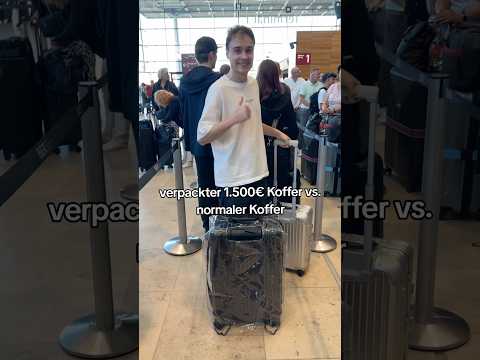 1500€ Koffer Vs. Normaler Koffer