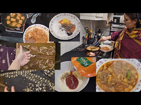 Chicken till pakora || Sardion k kapre bnwa lie || Shaljam gosht || Winter kitchen routine