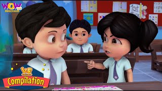 സൂപ്പർഹീറോ വീർ | Vir The Robot Boy | Compilation 06 | Best malayalam story | Cartoon
