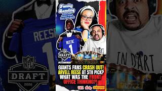 🚨NY Giant FAN’S #NFLDRAFT MELTDOWN! 😱 Arvell Reese Picked @5️⃣ Reaction Explodes |Mother Over It!