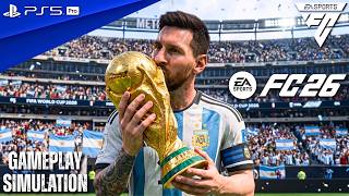 FC 26 - Spain vs. Argentina - World Cup 2026 Final Match Gameplay Simulation | PS5 Pro [4K60]