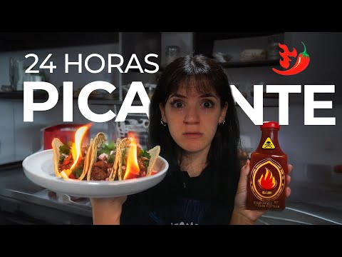 UN DIA ENTERO COMIENDO MUY PICANTE