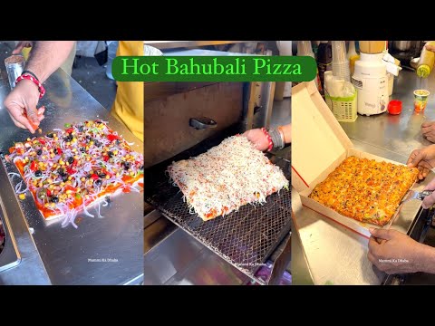 HOT Bahubali French Fries Pizza Of Pune || Most Delicious || 🍕 Street Food India