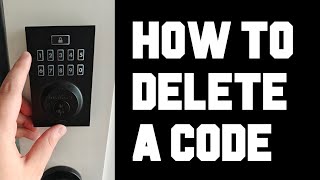 How to Delete a User Code from Your Kwikset SmartCode Lock: Quick & Easy Guide