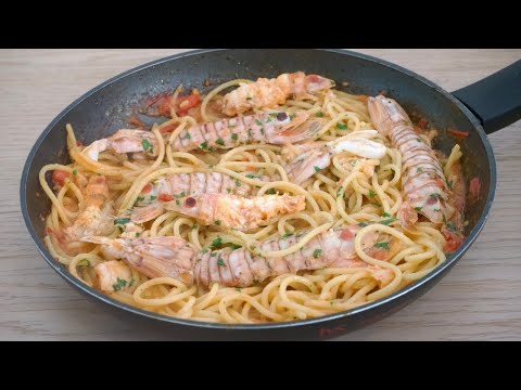 SPAGHETTI CON CANOCCHIE o cicale di mare: La ricetta che sta facendo impazzire il mondo!