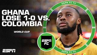 ‘DISAPPOINTED WITH GHANA!’ Colombia reach the World Cup round of 16 after 1-0 win | ESPN FC