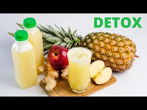 Delicioso SUCO DETOX para EMAGRECER RÁPIDO e LIMPAR o organismo   Receitas do Clau