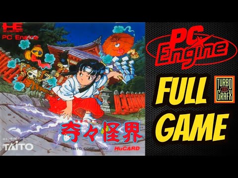 Kiki Kaikai | PC Engine/TurboGrafx-16 | 4K60ᶠᵖˢ UHD🔴 | Gameplay Walkthrough Full Movie Game