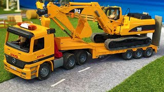 70 Minutes BEST OF Transport Toys! Trucks, Tractors, Vans & DHL Vehicles
