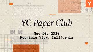 Inference, Diffusion, World Models, and More | YC Paper Club