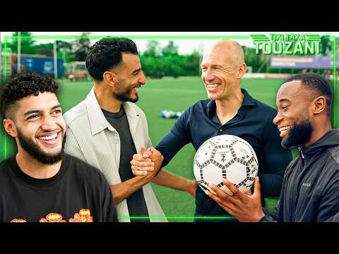 TIKI TAKA TOUZANI MET ROBBEN, GEERTRUIDA EN SAIBARI 😱🔥