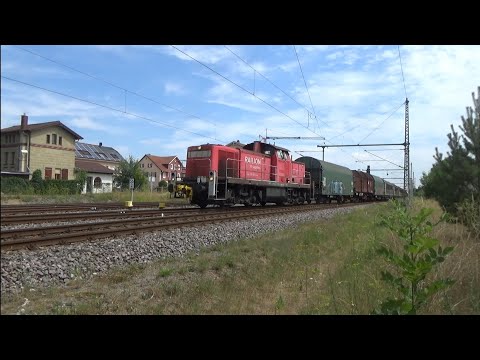 Übergabe nach Nagold mit 294 811 + 101 088 Dampfbahn Route Sachsen auf der Gäubahn