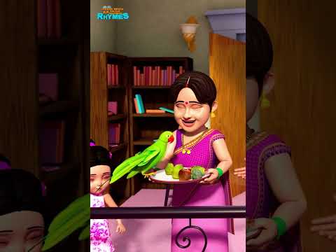 मैं तोता मैं तोता | Main Tota Main Tota | #shorts #youtubeshorts #maintota #parrots #parrotsong